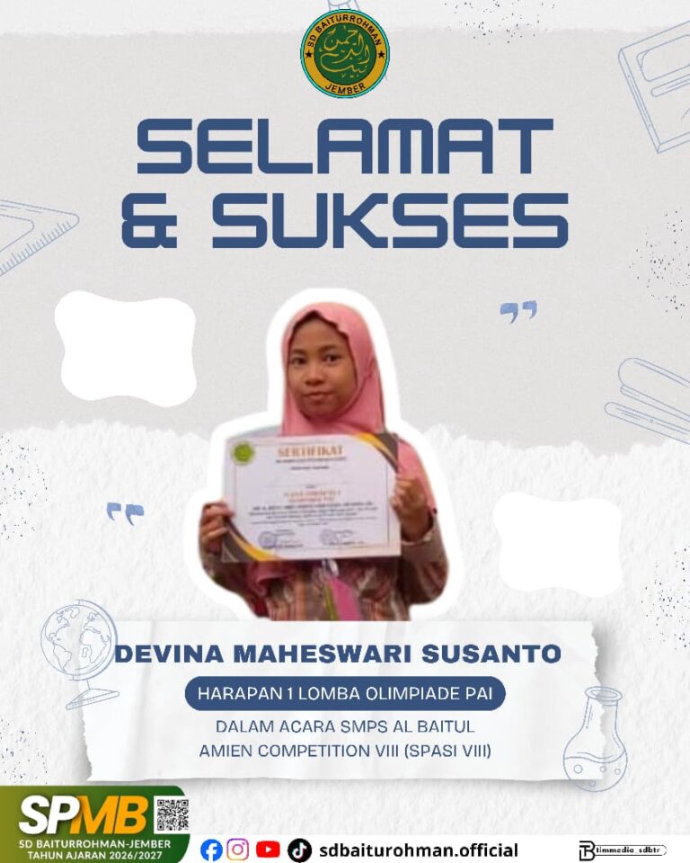 Daviana Maheswari S – Juara Harapan 1 Olimpiade PAI SPASI VIII