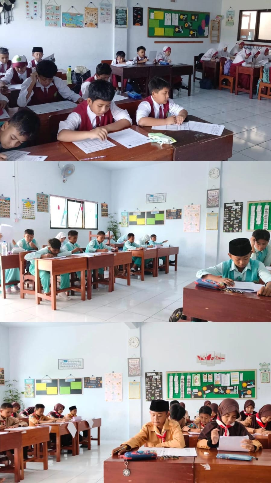 Asah Kemampuan, Kelas VI SD Baiturrohman Jember Laksanakan Try Out 1 Persiapan Ujian Sekolah Tahun Ajaran 2025/2026